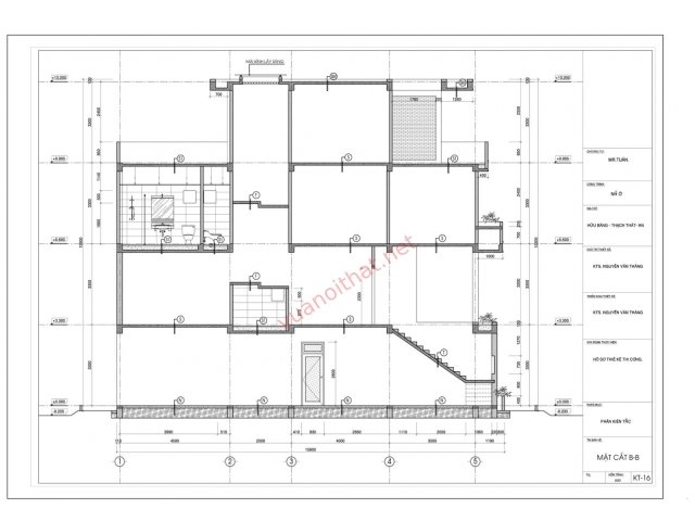Nhà phố 5.8x15.8m, 1 trệt 2 lầu 1 tum