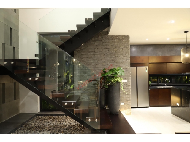 Villa 400m2, DT xây dựng 120 m2, 1 sàn 2 tầng