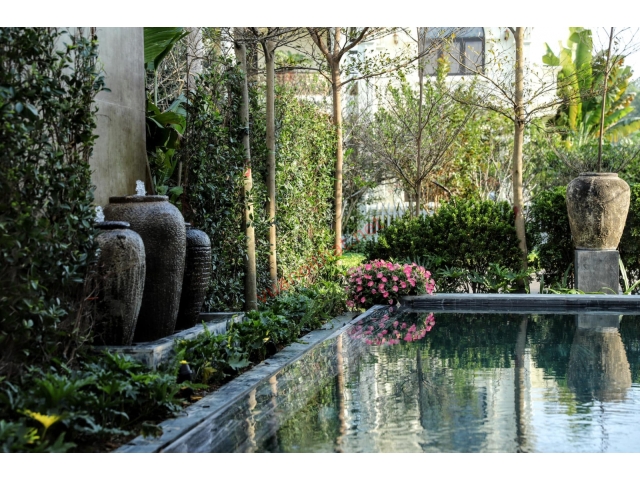 Villa 400m2, DT xây dựng 120 m2, 1 sàn 2 tầng
